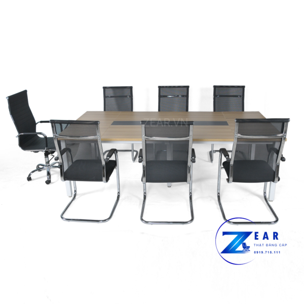 Bàn họp chân sắt cao cấp