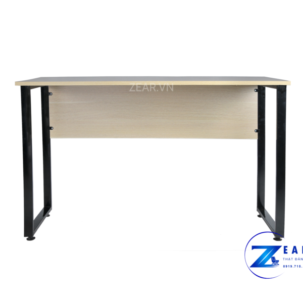 Bàn làm việc chân sắt có yếm gỗ