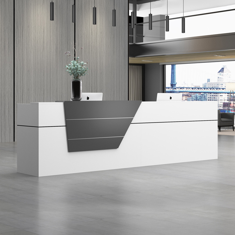 Quầy lễ tân QLT01 1m8