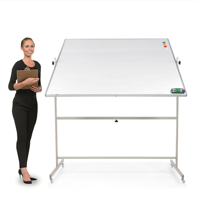Hướng dẫn sử dụng Bảng Từ Trắng Có Chân Di Động 2 Mặt
