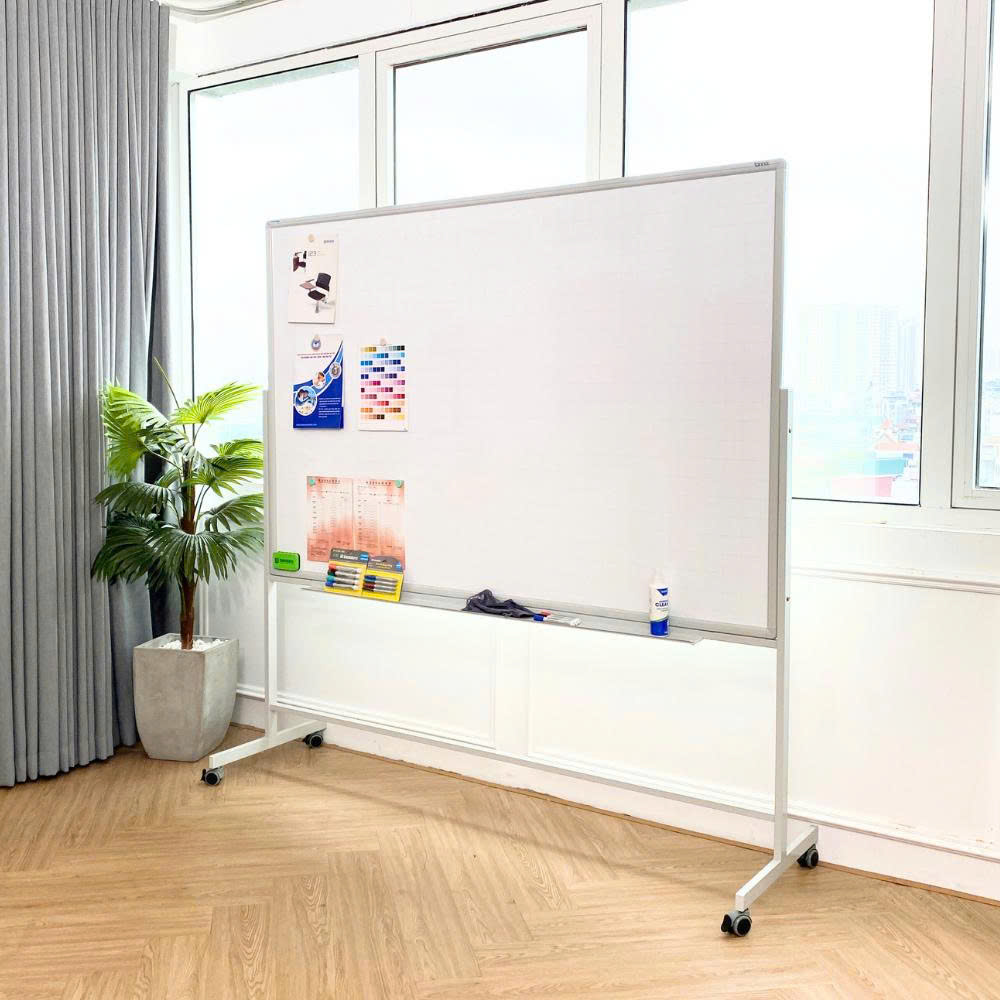 Bảng từ trắng di động 2 mặt BKT02