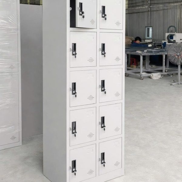 Tủ sắt văn phòng 10 ngăn LK10