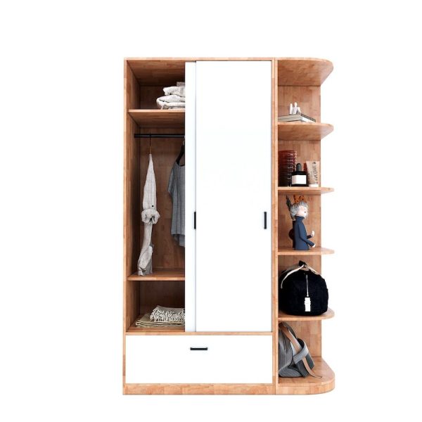 Tủ quần áo 1m TQA01