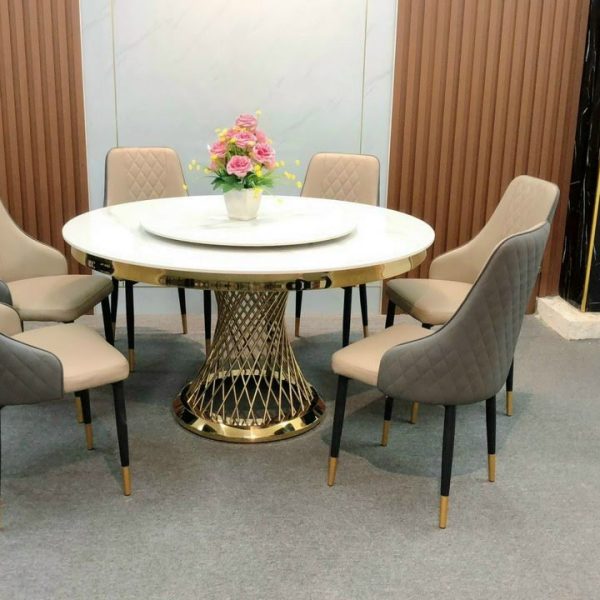Bàn ăn tân cổ điển QAN02T