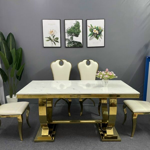 Bàn ăn tân cổ điển QAN02-18