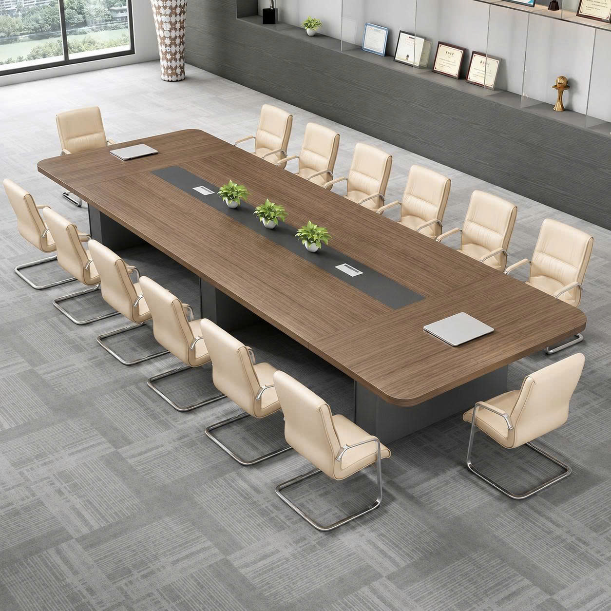 Bàn họp gỗ 3m6 BHG 1