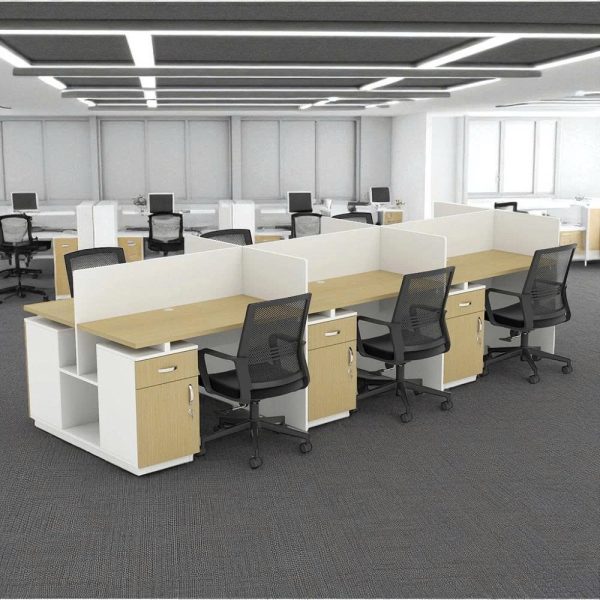 Cụm bàn làm việc 6 người RS09