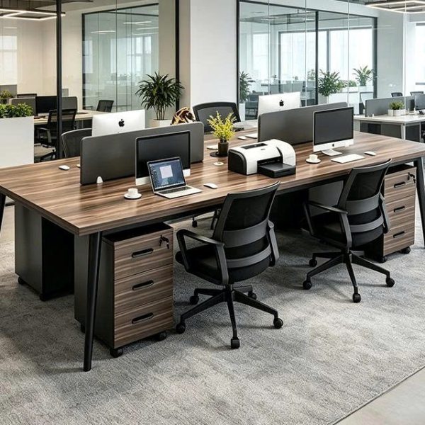 Cụm bàn làm việc 4 người RS02