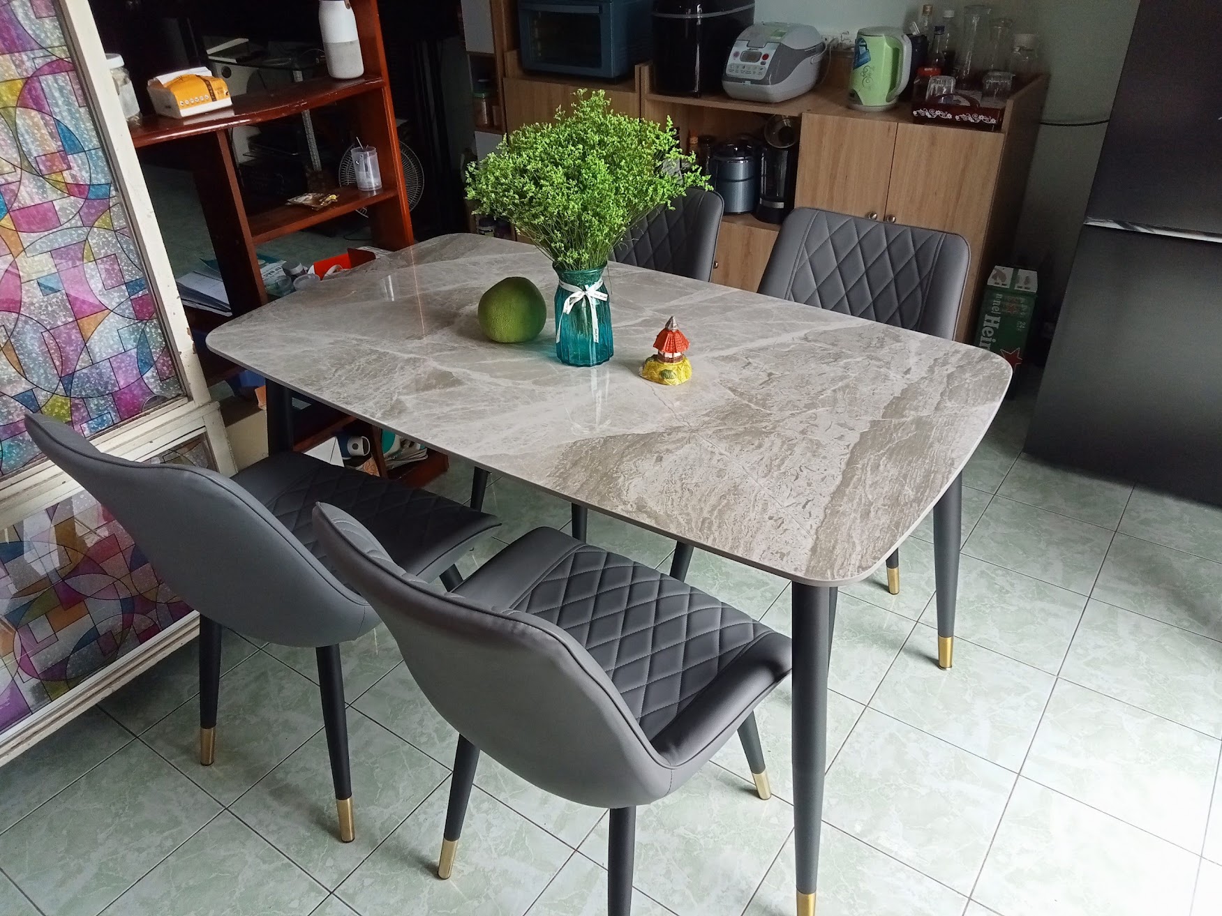 Bộ bàn ăn cao cấp Neon NE20-1809