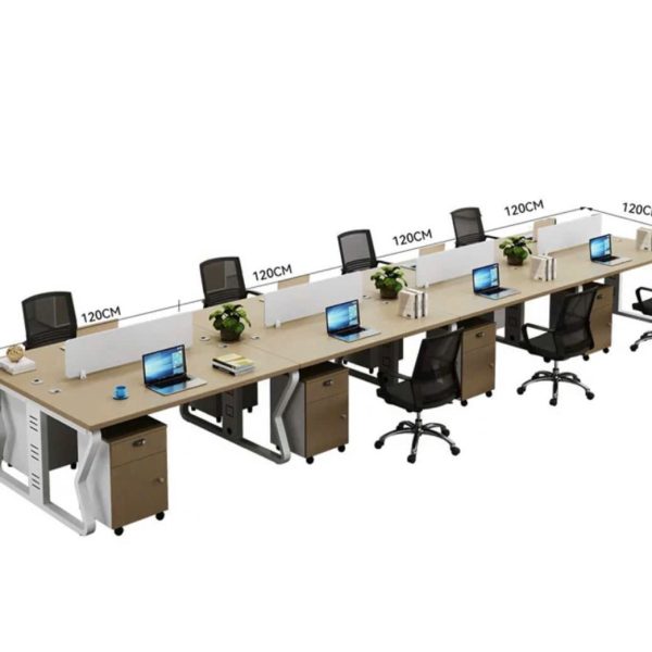 Cụm bàn làm việc 8 người CB8-2