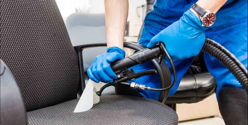 Cách vệ sinh ghế nỉ văn phòng sạch như mới