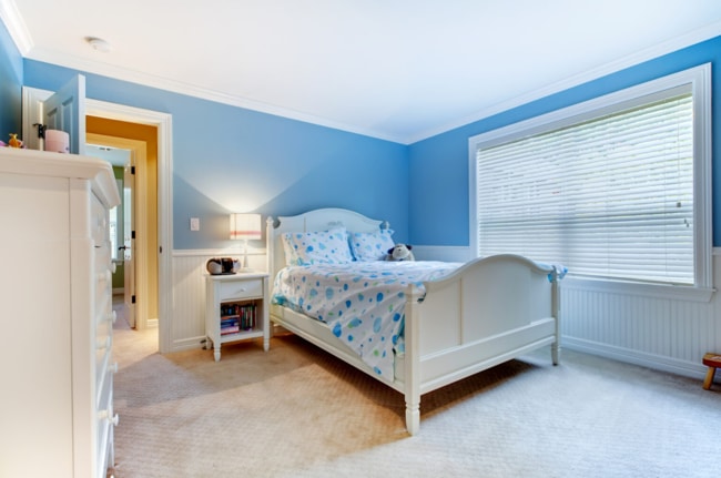 màu xanh lam yên bình nhẹ nhàng