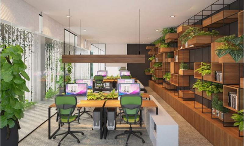 Thiết kế theo phong cách Eco Office