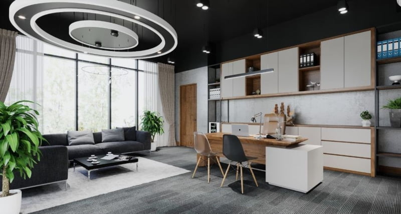 Lưu ý yếu tố phong thủy khi thiết kế nội thất phòng giám đốc