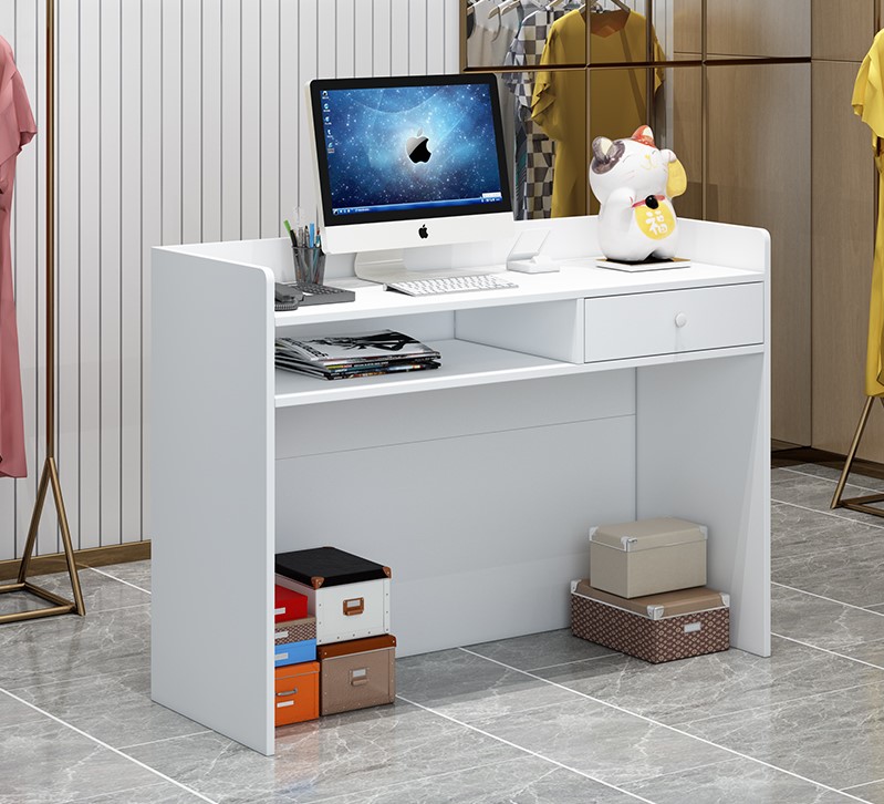 Quầy lễ tân QLT12 1m4 - Ảnh 3