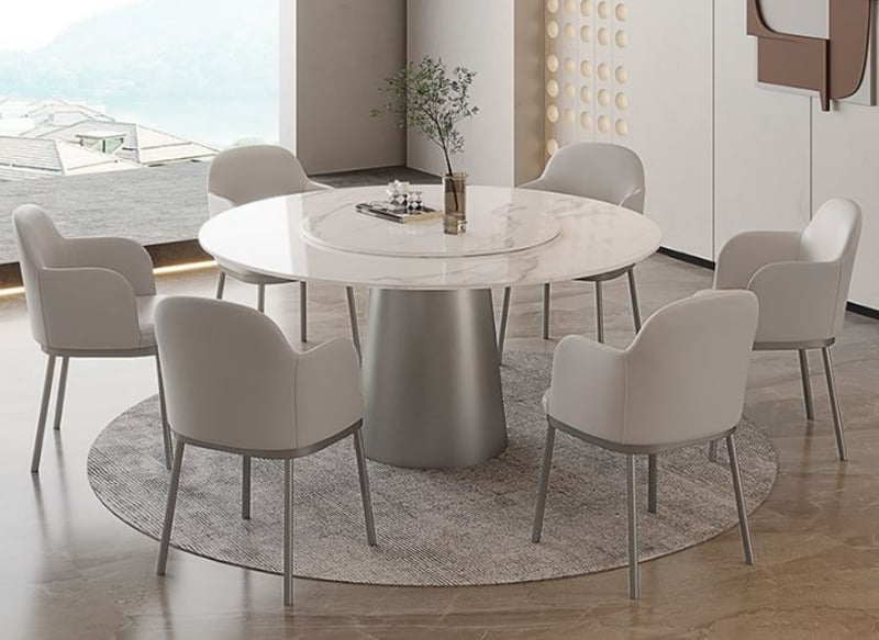 Một số nhược điểm của bàn ăn mặt đá