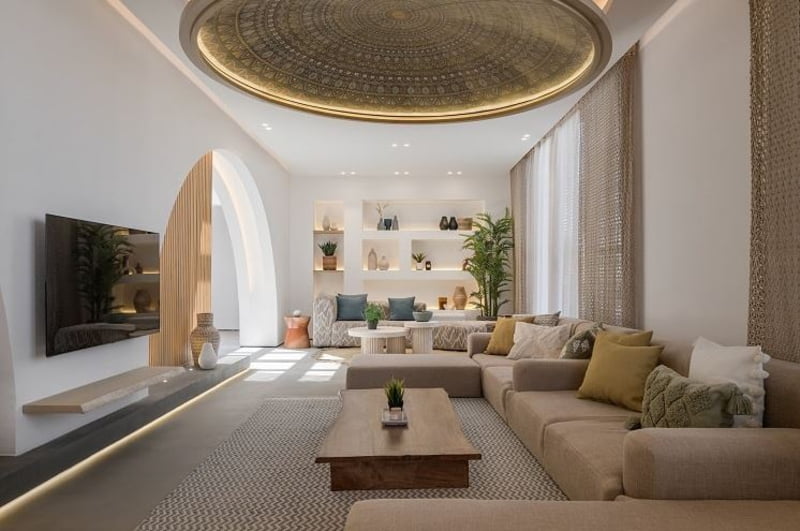 Phòng khách mang phong cách Vintage