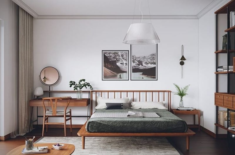 Phòng ngủ kiểu Vintage