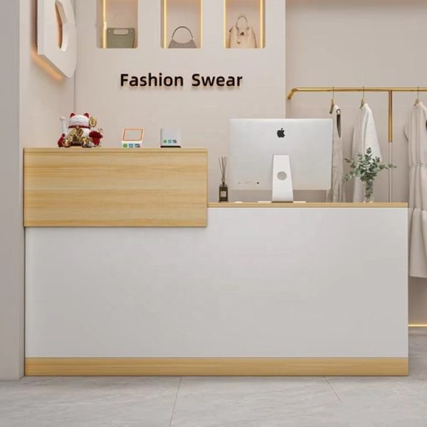 Quầy lễ tân QLT010 1m6