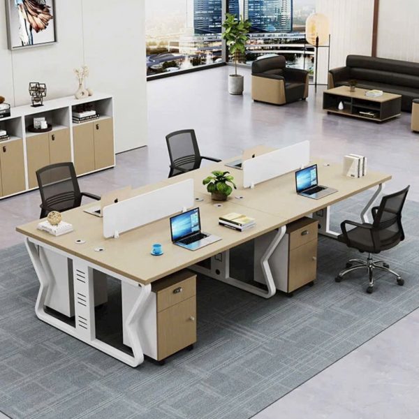 Cụm bàn làm việc 4 người CB4-24