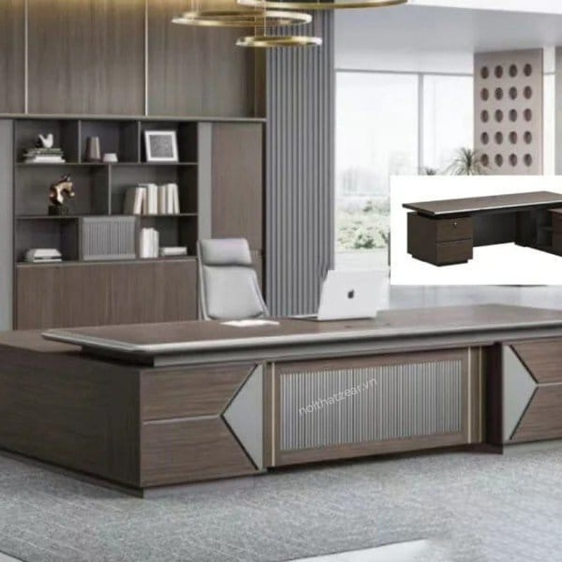 chất liệu bàn làm việc 2m4