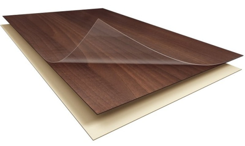 Cấu tạo của tấm gỗ Melamine