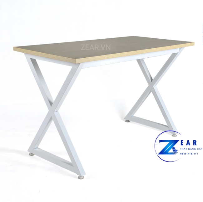 Bàn Mặt Gỗ Chân Sắt Chữ X BS5-1