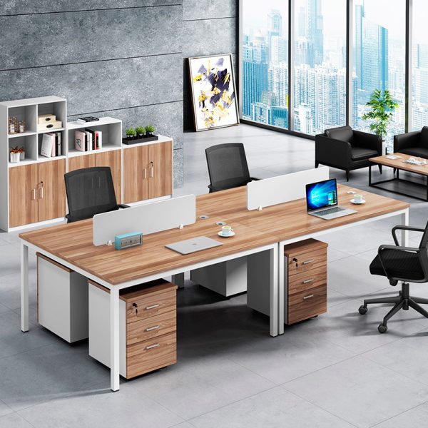 Cụm  bàn làm việc 4 người CB4-D