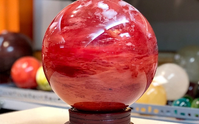 Quả cầu phong thủy mệnh hỏa