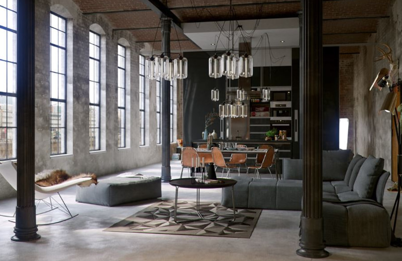 Kết hợp với yếu tố hiện đại