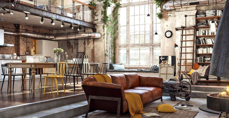 Nét đặc trưng của phong cách công nghiệp