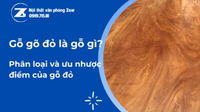 gỗ gõ đỏ là gỗ gì