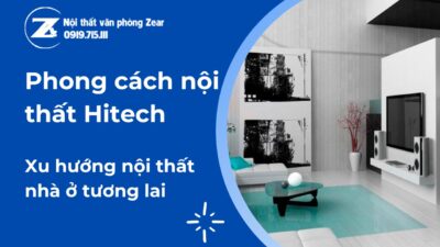 phong cách nội thất Hitech