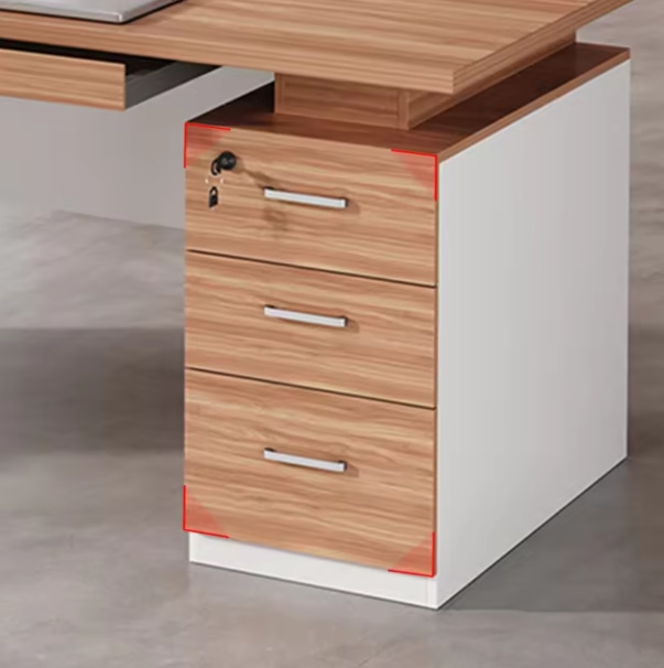 Hộc tủ bàn vi tính 1m2