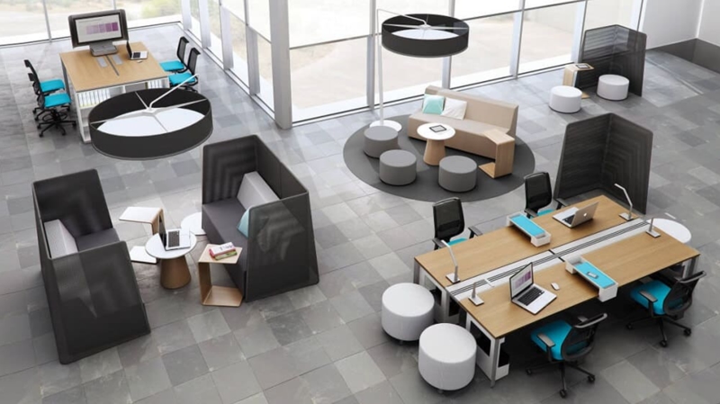 Tận dụng không gian làm việc của bạn với nội thất thông minh