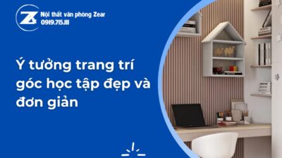 trang trí góc học tập đẹp