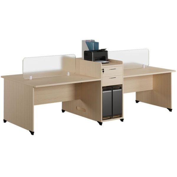 Cụm bàn làm việc 4 người CB4-2