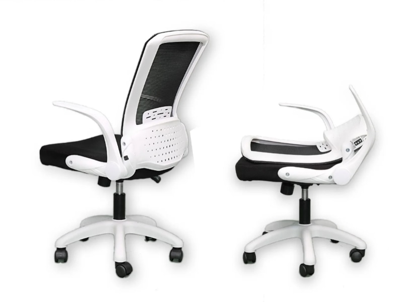 Ghế xoay văn phòng gấp gọn RA01 Màu Trắng