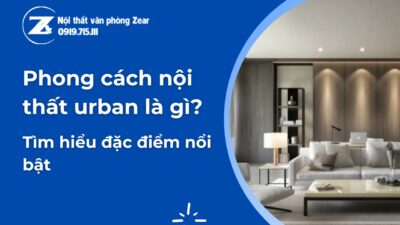 phong cách nội thất Urban