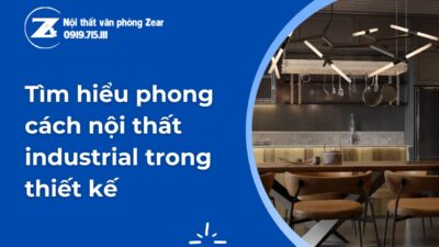 phong cách nội thất industrial