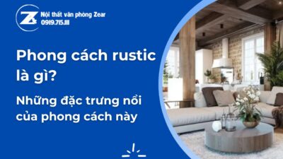 phong cách rustic