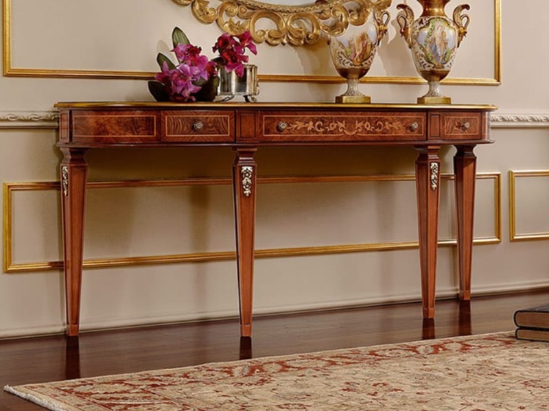Bàn console phong cách cổ điển