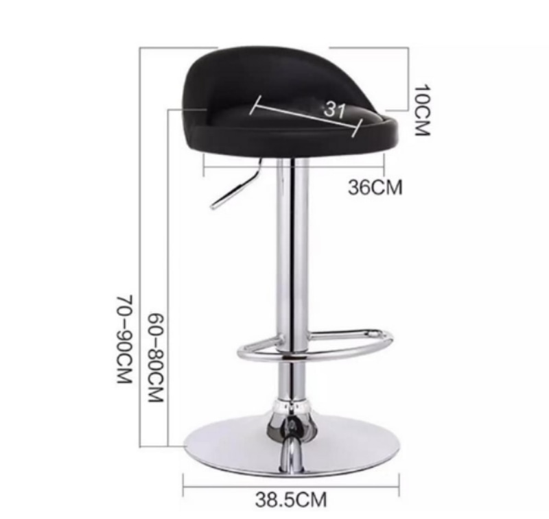 Kích thước ghế quầy bar cho nhà hàng, quán bar, cà phê