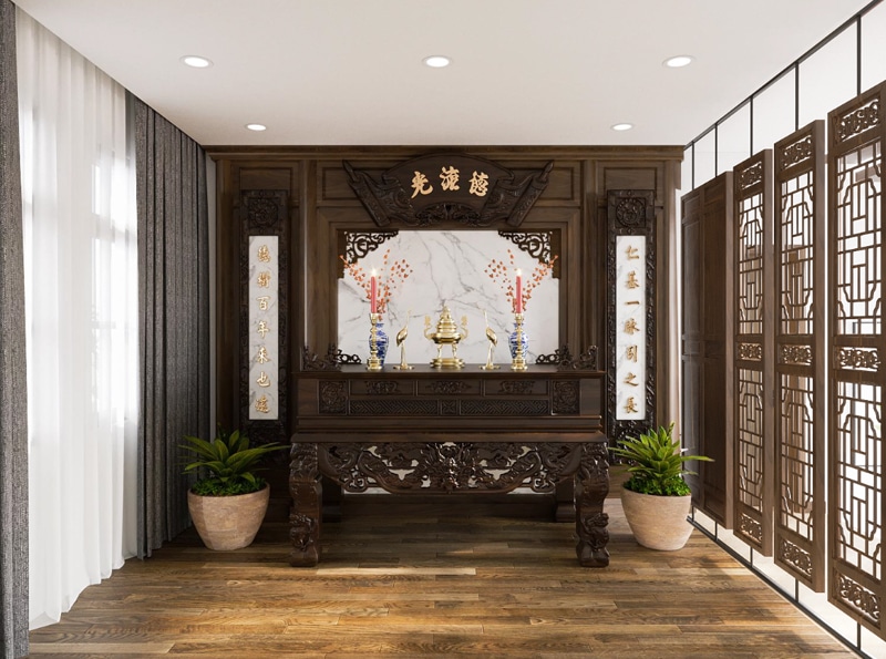 Tầm quan trọng của phong thủy bàn thờ