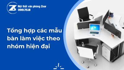 bàn làm việc theo mẫu