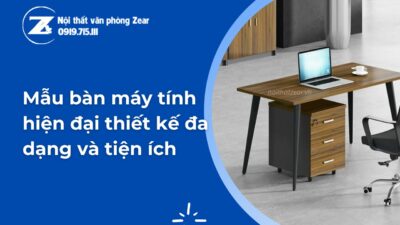 mẫu bàn máy tính hiện đại