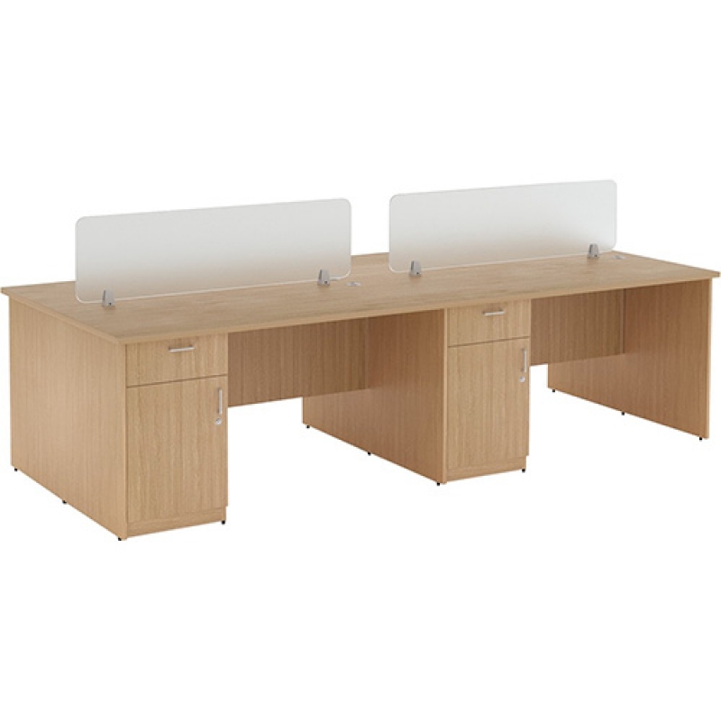 Cụm bàn làm việc 4 người CB4-3