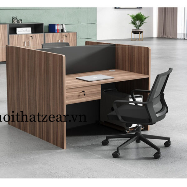 Cụm bàn làm việc 2 người có hộc kéo CBG2