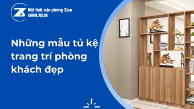 Kệ trang trí phòng khách