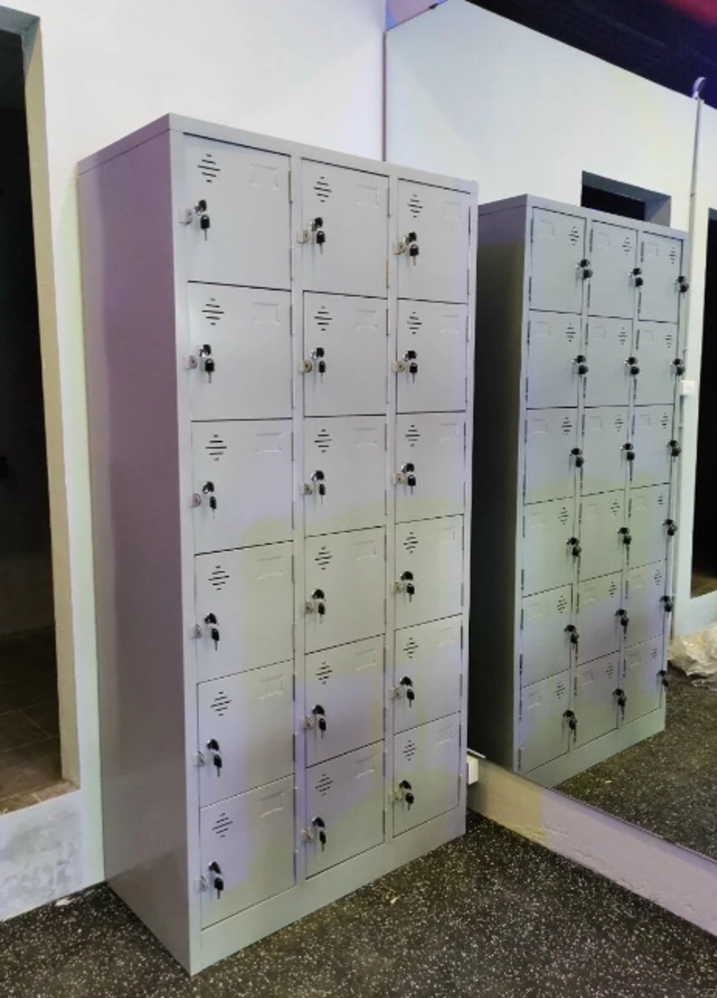 Tủ sắt văn phòng 18 ngăn LK18